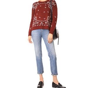 Madewell bandana sweater